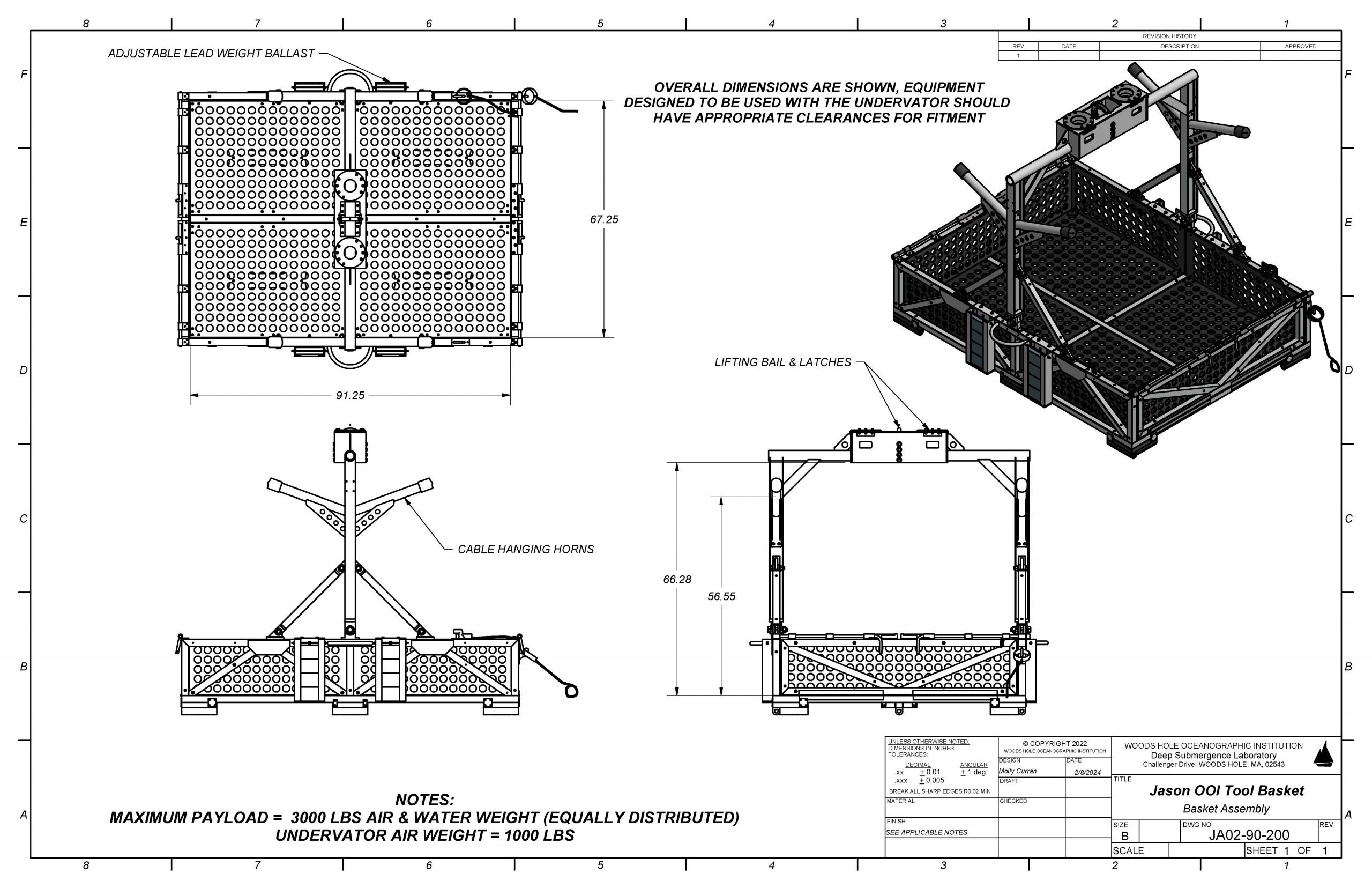 Undervator_Overall Dimensions &amp; Specs
