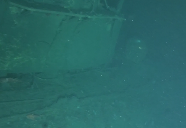abc world news footage F1 submarine